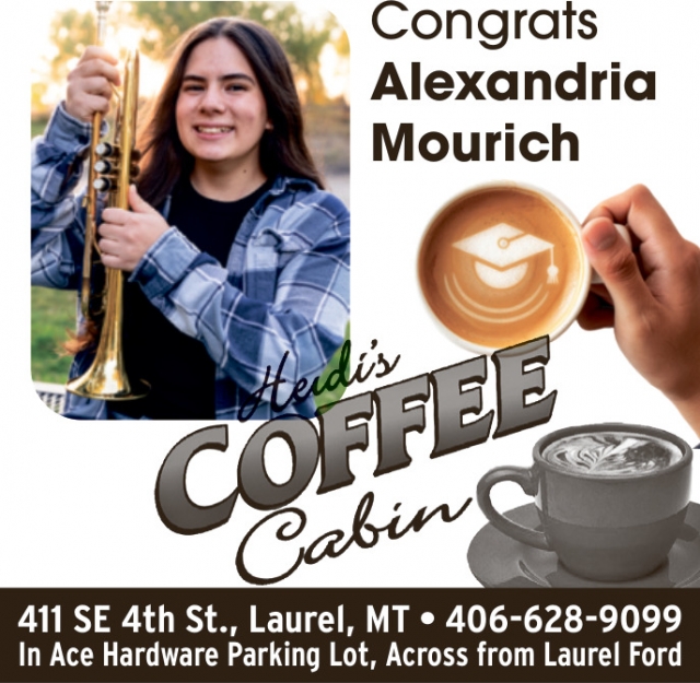 Coffee Cabin, Heidi's Coffee Cabin, Laurel, MT