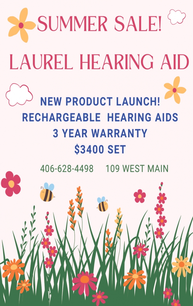 New Product Launch!, Laurel Hearing Aid, Laurel, MT