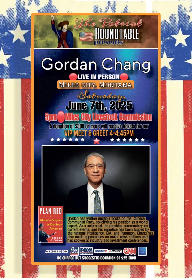 Gordan Chang, Patriots Roundtable - Gordan Chang (June 7, 2025)