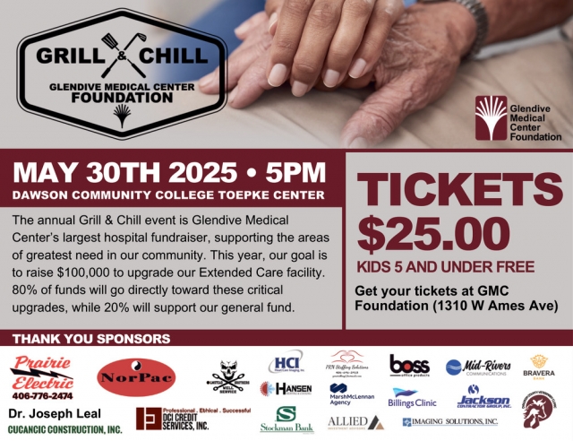 Grill & Chill , Glendive Medical Center Foundation Grill & Chill (May 30, 2025)