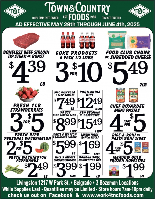 Foods, Town & Country Foods - Bozeman, Bozeman, MT