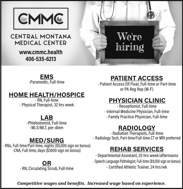 Home Health/Hospice, Central Montana Medical Center, Lewistown, MT