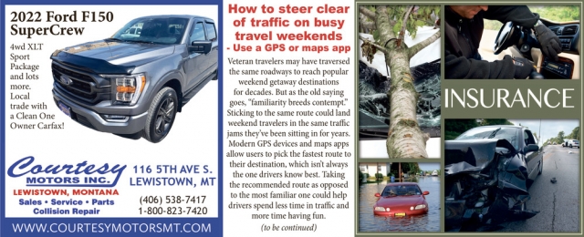 2022 Ford F150 SuperCrew, Courtesy Motors Inc