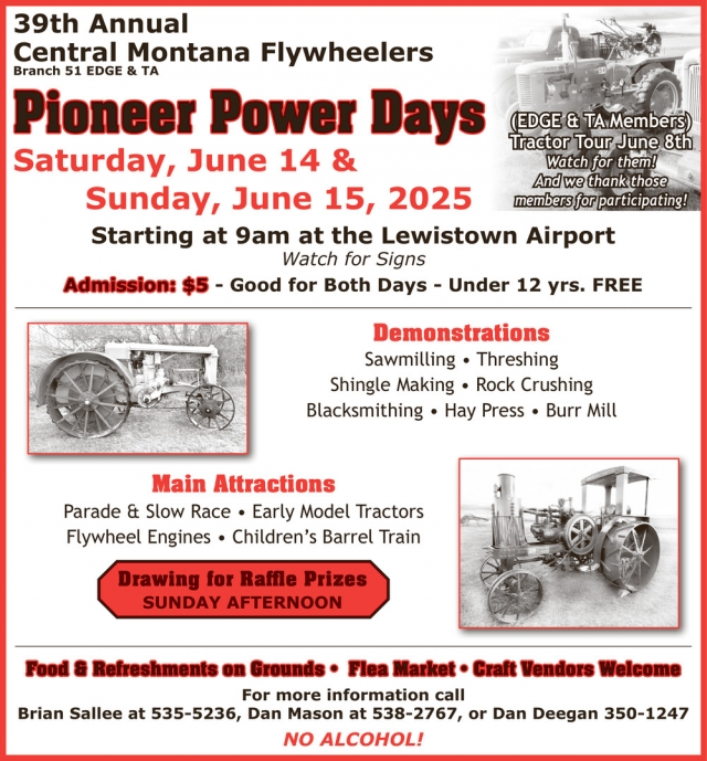 Parade & Slow Race, Pioneer Power Days (June 14 & 15, 2025)