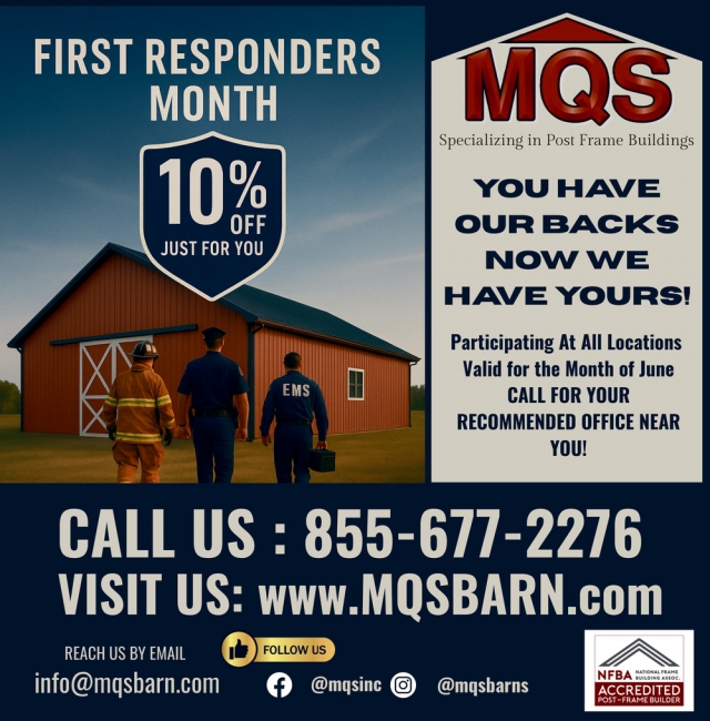 First Responders Month, MQS, Stevensville, MT
