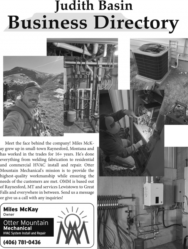HVAC System Install and Repair, Otter Mountain Mechanical