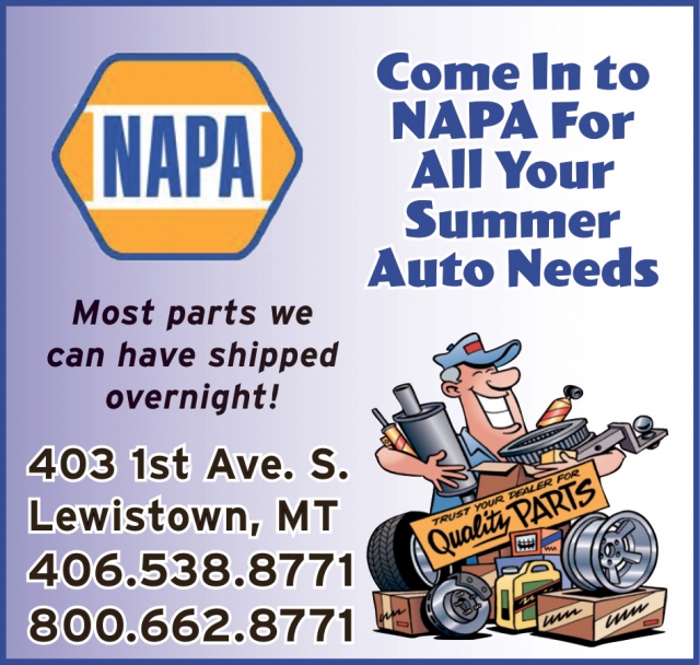 Auto Parts, Napa - Lewistown, Lewistown, MT