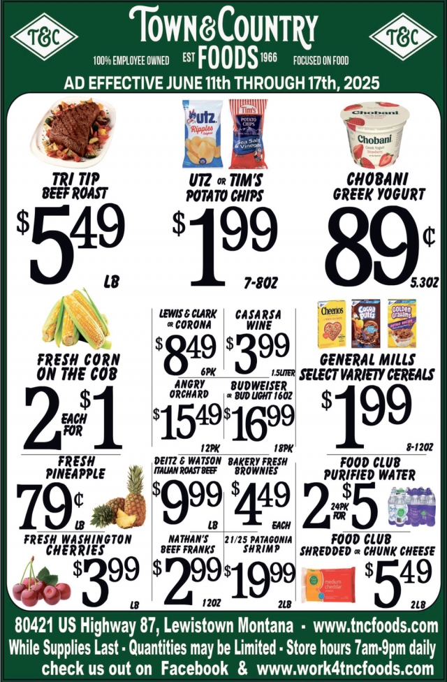 Foods, Town & Country Foods - Lewiston, Lewistown, MT