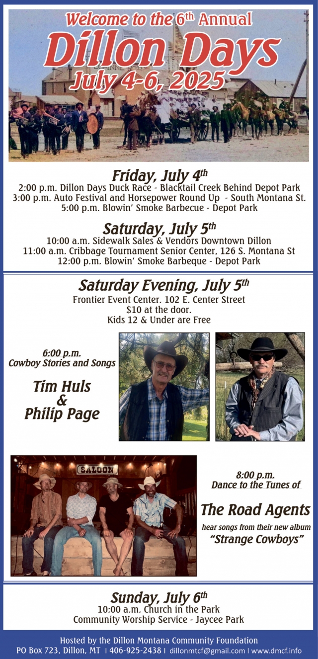 Tim Huls & Philip Page, 6th Annual Dillon Days