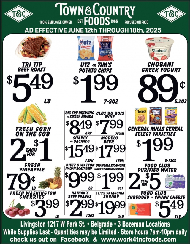 Foods, Town & Country Foods - Bozeman, Bozeman, MT
