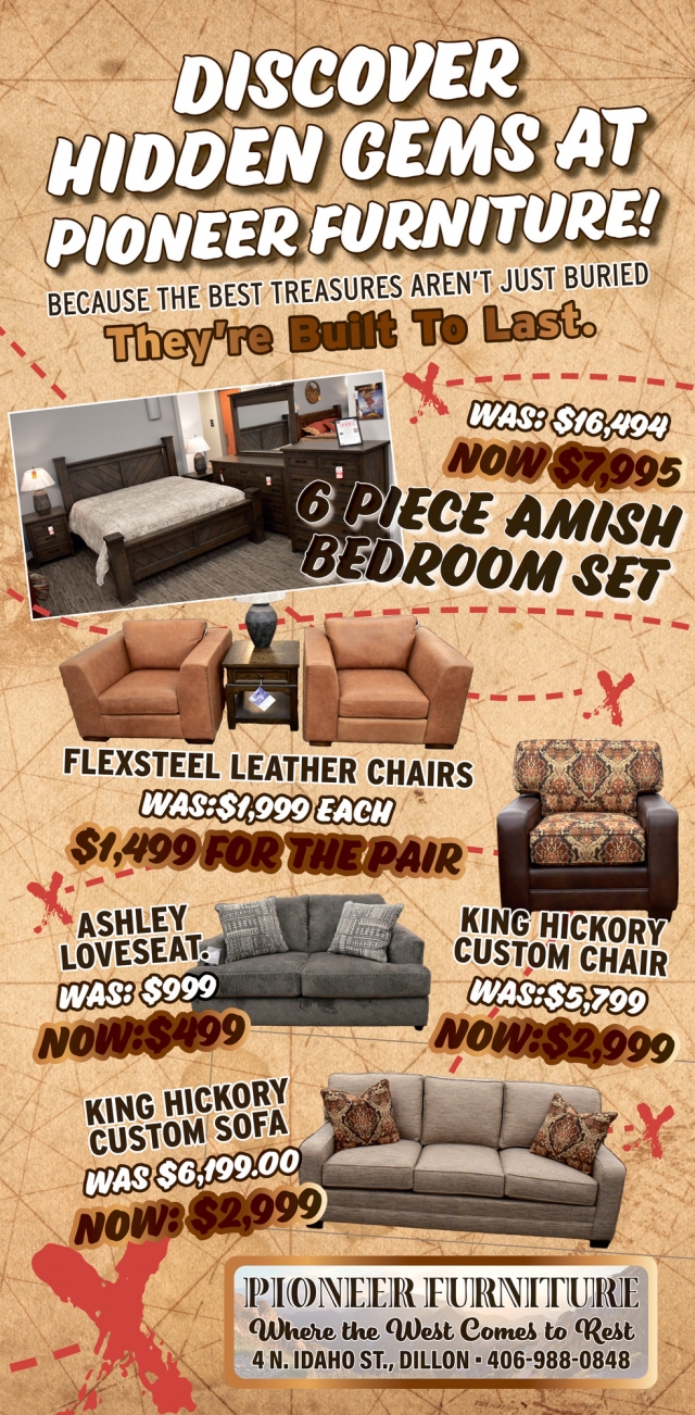 Discover Hidden Gems at Pioneer Furniture!, Pioneer Furniture, Dillon, MT