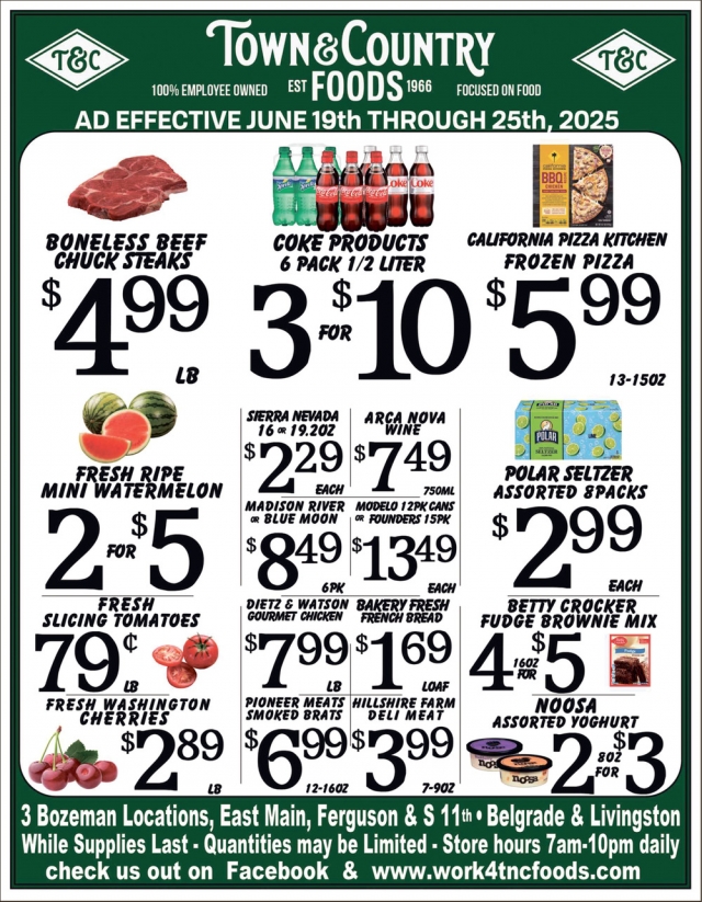Foods, Town & Country Foods - Bozeman, Bozeman, MT