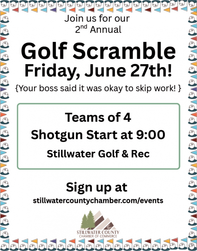 Golf Scramble, Stillwater County Chamber of Commerce, Columbus, MT