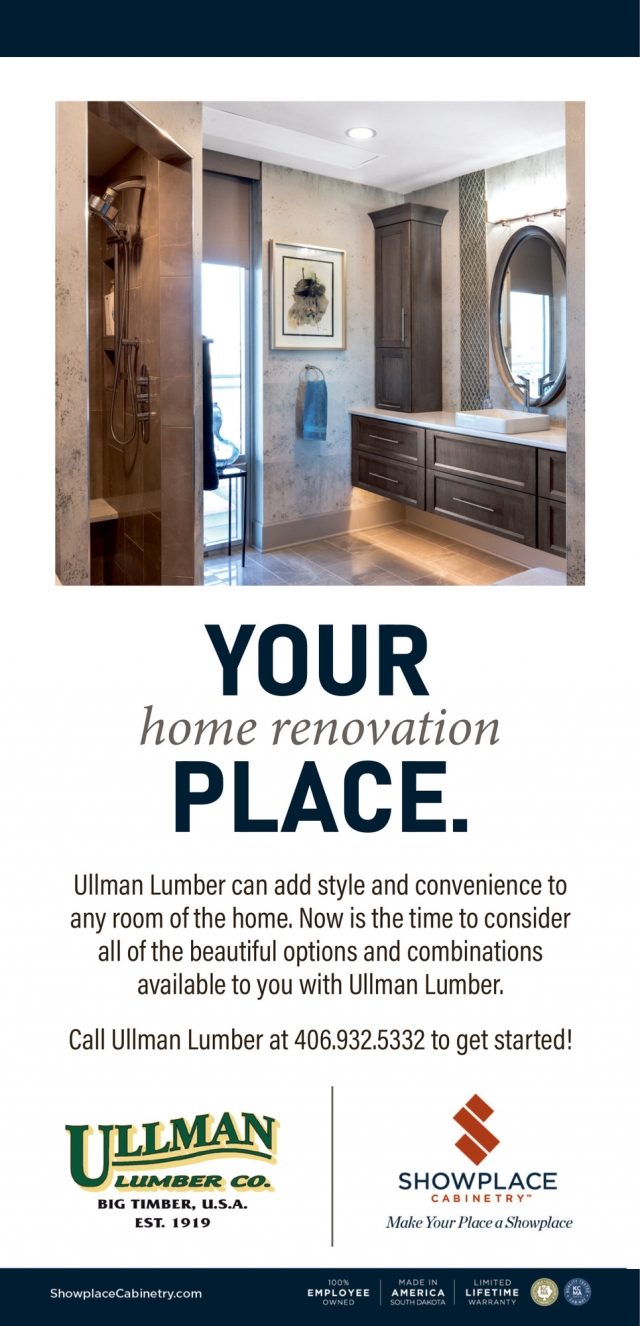 Your Home Renovation Place, Ullman Lumber Co. - Showplace Cabinatery