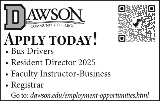 Bus Drivers, Dawson Community College, Glendive, MT