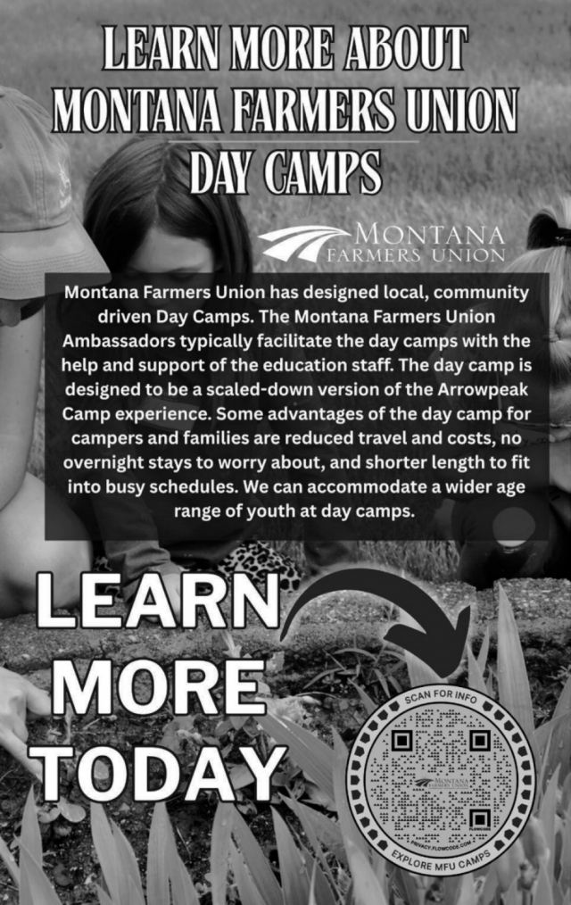 Learn More About Montana Farmers Union Day Camps, Montana Farmers Union, Great Falls, MT