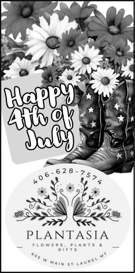 Happy 4th of July, Plantasia, Laurel, MT