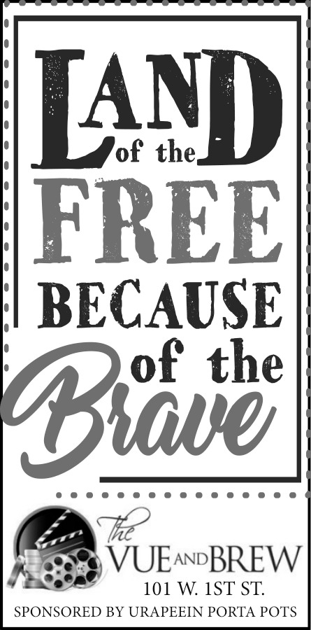 Land of The Free Because of The Brave, The Vue and Brew, Laurel, MT