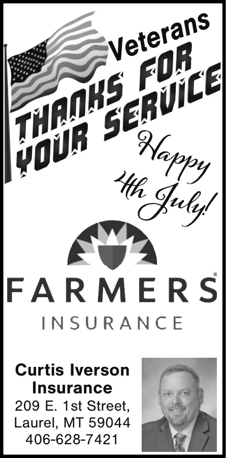 Insurance Services, Curtis Iverson - Farmers Insurance, Laurel, MT