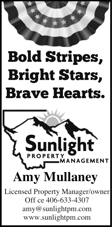 Licensed Property Manager, Sunlight Property Management, Laurel, MT