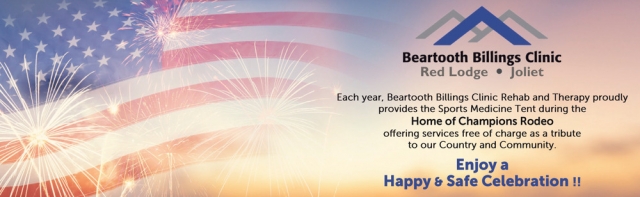 Enjoy a Happy & Safe Celebration!, Beartooth Billings Clinic, Red Lodge, MT