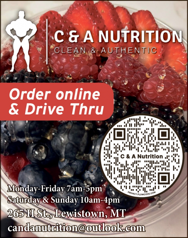 Clean & Authentic, C&A Nutrition, Lewistown, MT