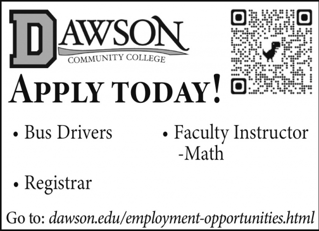 Bus Drivers, Dawson Community College, Glendive, MT