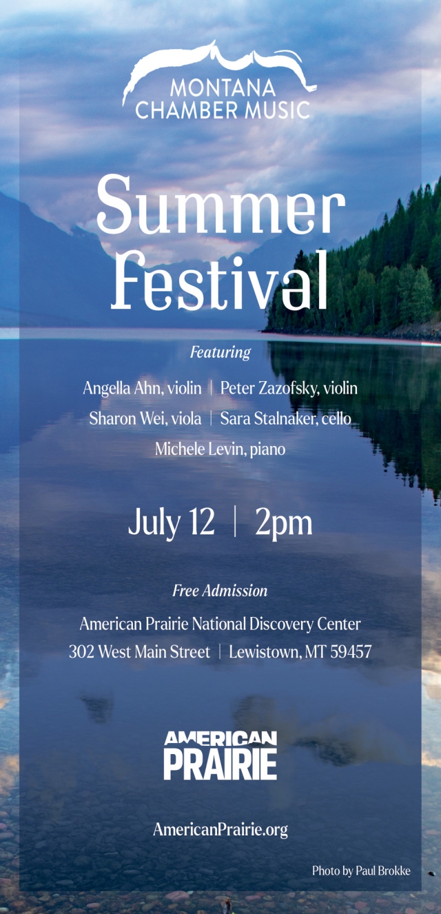 Summer Festival, American Prairie, Lewistown, MT