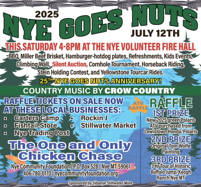 Country Music By Crow Country, Nye Goes Nuts 2025, Nye, MT