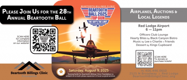 Enjoy a Happy & Safe Celebration!, Beartooth Ball 2025