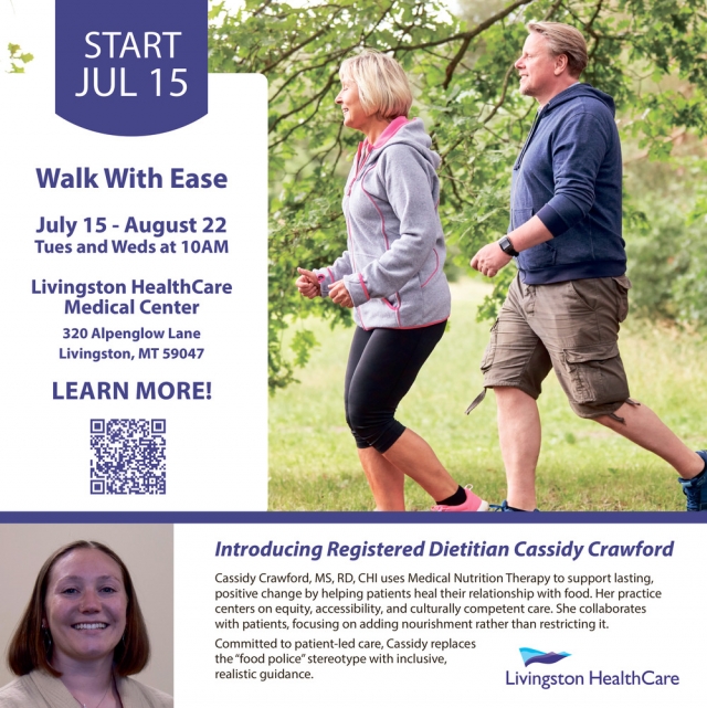 Walk with Ease, Livingston Healthcare, Livingston, MT