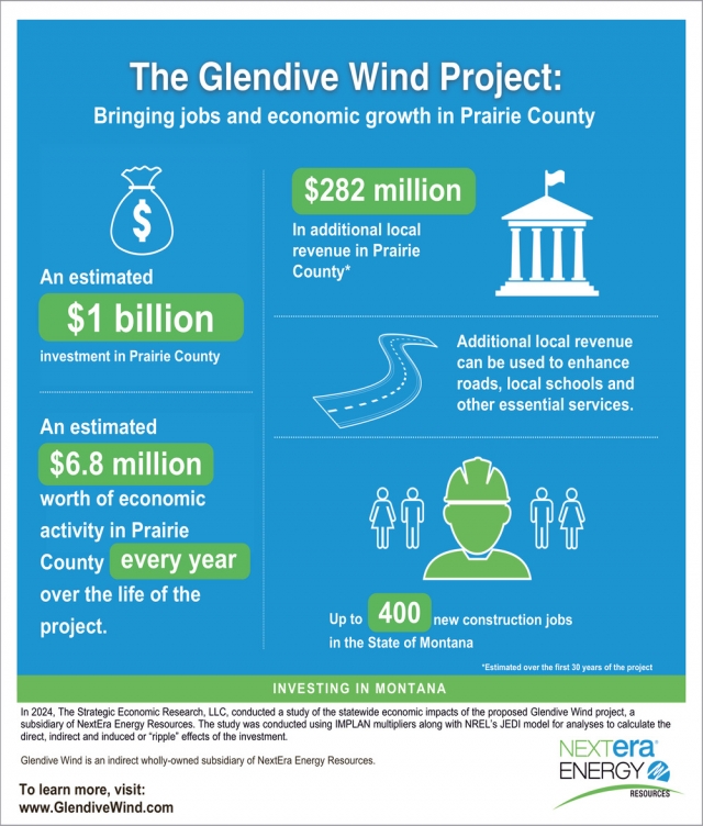 The Glendive Wind Project, NextEra Energy Resources, Sunrise, FL