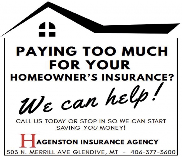 Insurance Agency, Hagenston Insurance, Glendive, MT