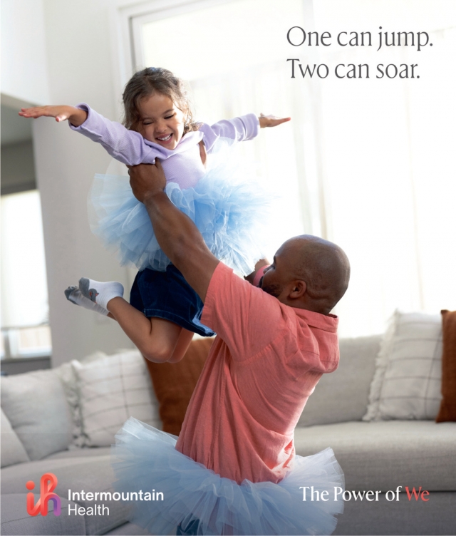 One Can Jump. Two Can Soar., Intermountain Health, Las Vegas, NV