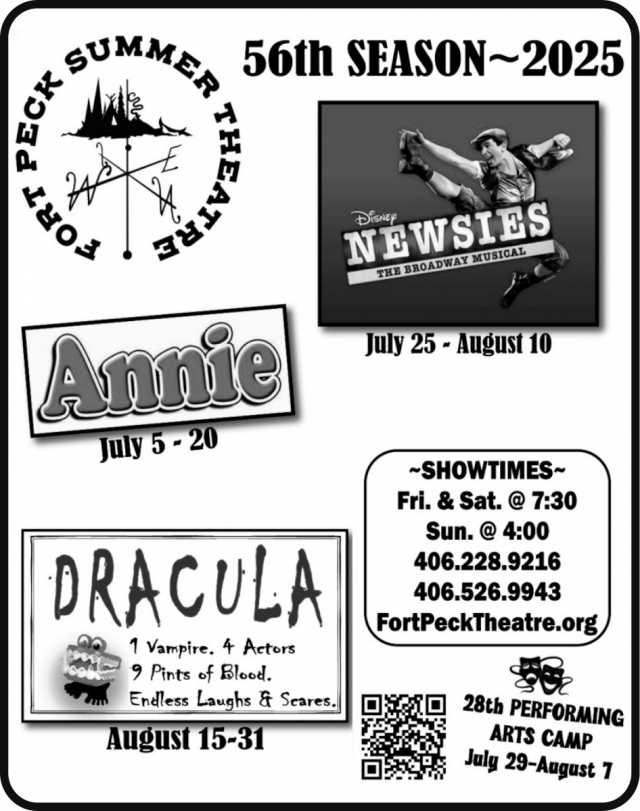 Summer Theatre, Fort Peck Theatre, Fort Peck, MT
