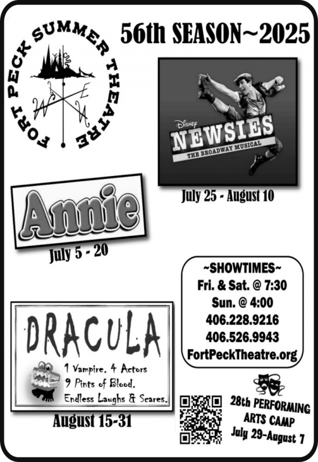 What's on Your Neighbors Mind?, Fort Peck Theatre, Fort Peck, MT
