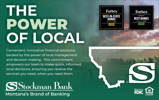 The Power of Local, Stockman Bank
