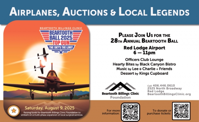 Airplanes, Auctions & Local Legends, 28th Annual Beartooth Ball