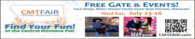 Free Gate & Events!, Central Montana Fair, Lewistown, MT