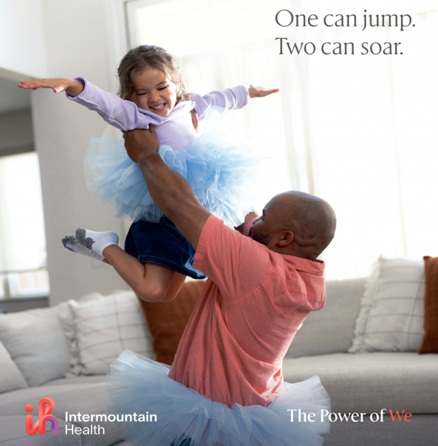 One Can Jump. Two Can Soar., Intermountain Health, Las Vegas, NV