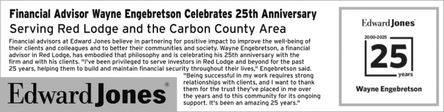 25th Anniversary, Wayne Engebretson - Edward Jones