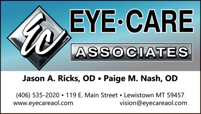 Jason A. Ricks, OD, Eye Care Associates - Lewistown, Lewistown, MT