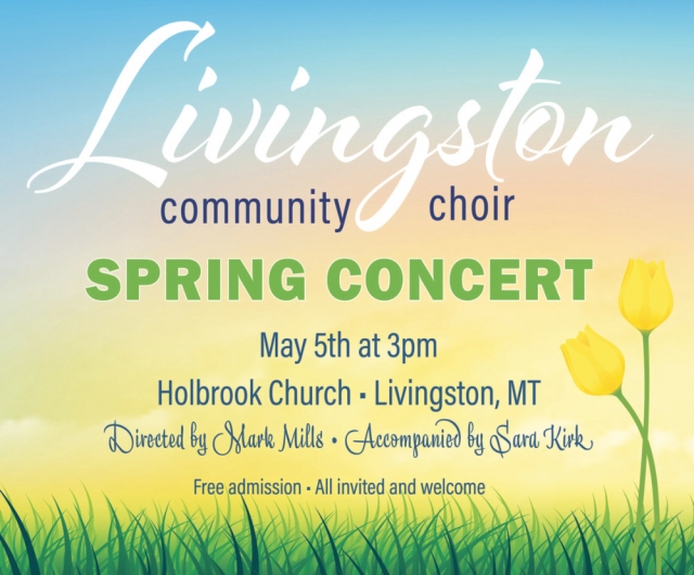 Spring Concert, Livingston Community Choir Spring Concert (May 5, 2024)