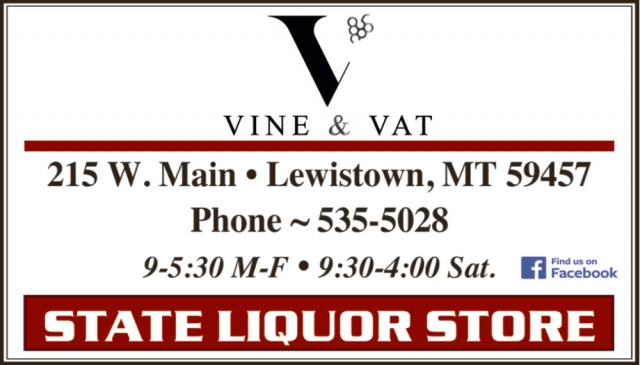 State Liquor Store, Vine & Vat, Lewistown, MT