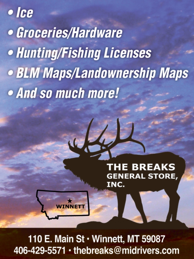 Groceries/Hardware, The Breaks General Store, Inc., Winnett, MT