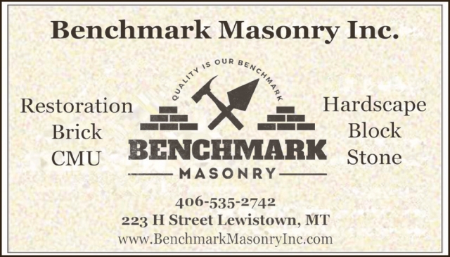 Hardscape Block Stone, Benchmark Masonry, Lewistown, MT