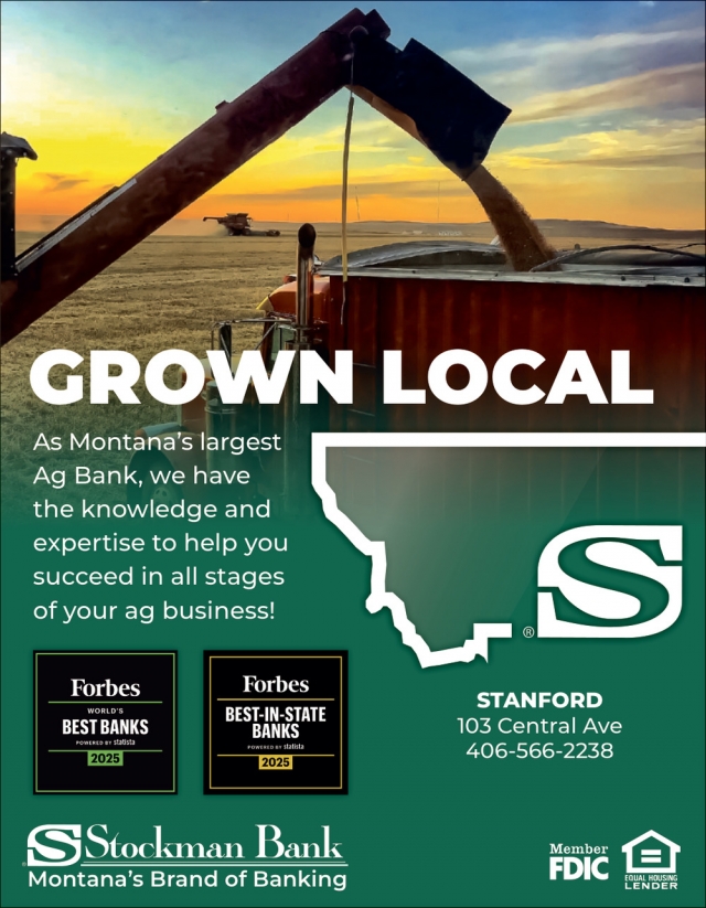 Grown Local, Stockman Bank - Stanford, Stanford, MT