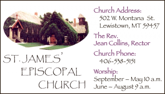 Episcopal Church, St. James' Episcopal Church, Lewistown, MT