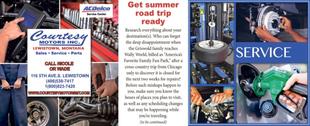 Get Summer Road Trip Ready, Courtesy Motors Inc