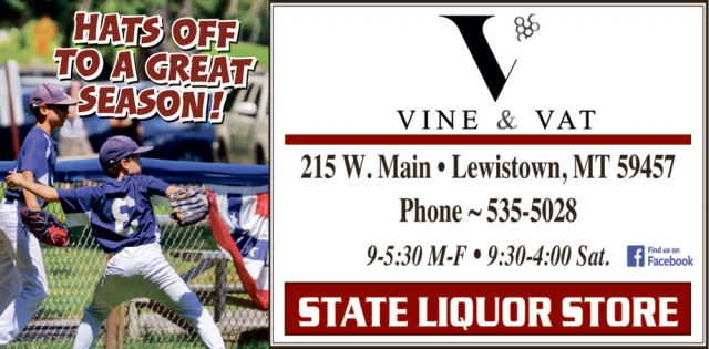 Hats Off to A Great Season, Vine & Vat, Lewistown, MT